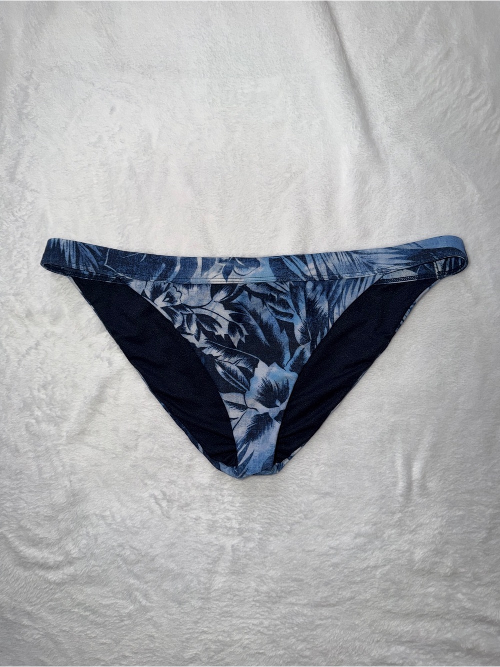 Womenโs Blue Floral Bikini Bottom - BILLABONG